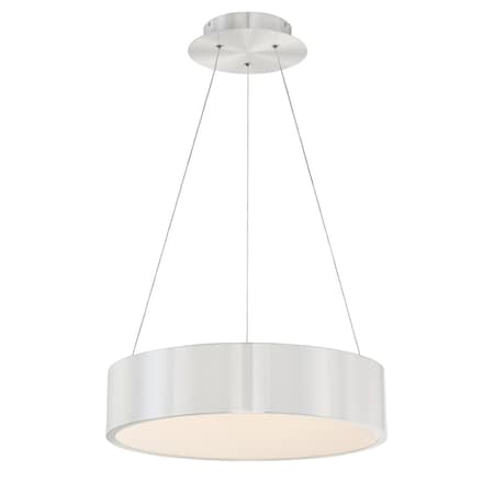 Dweled Corso 18in LED Pendant 3000K in Brushed Aluminum PD-337